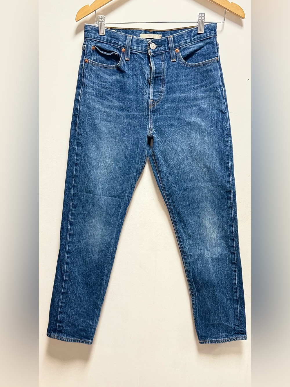 Levi's Women's Wedgie  Blue Jeans